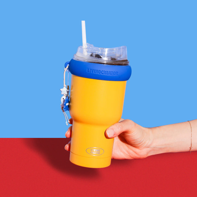 【話題の人気アイテム】 キーパータム(MINI) 670ml ブルー&イエロー