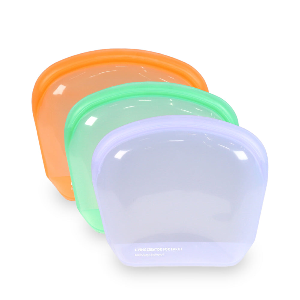 KEEPER BAG: Reusable Silicone Bags neutral – LIVING CREATOR JP
