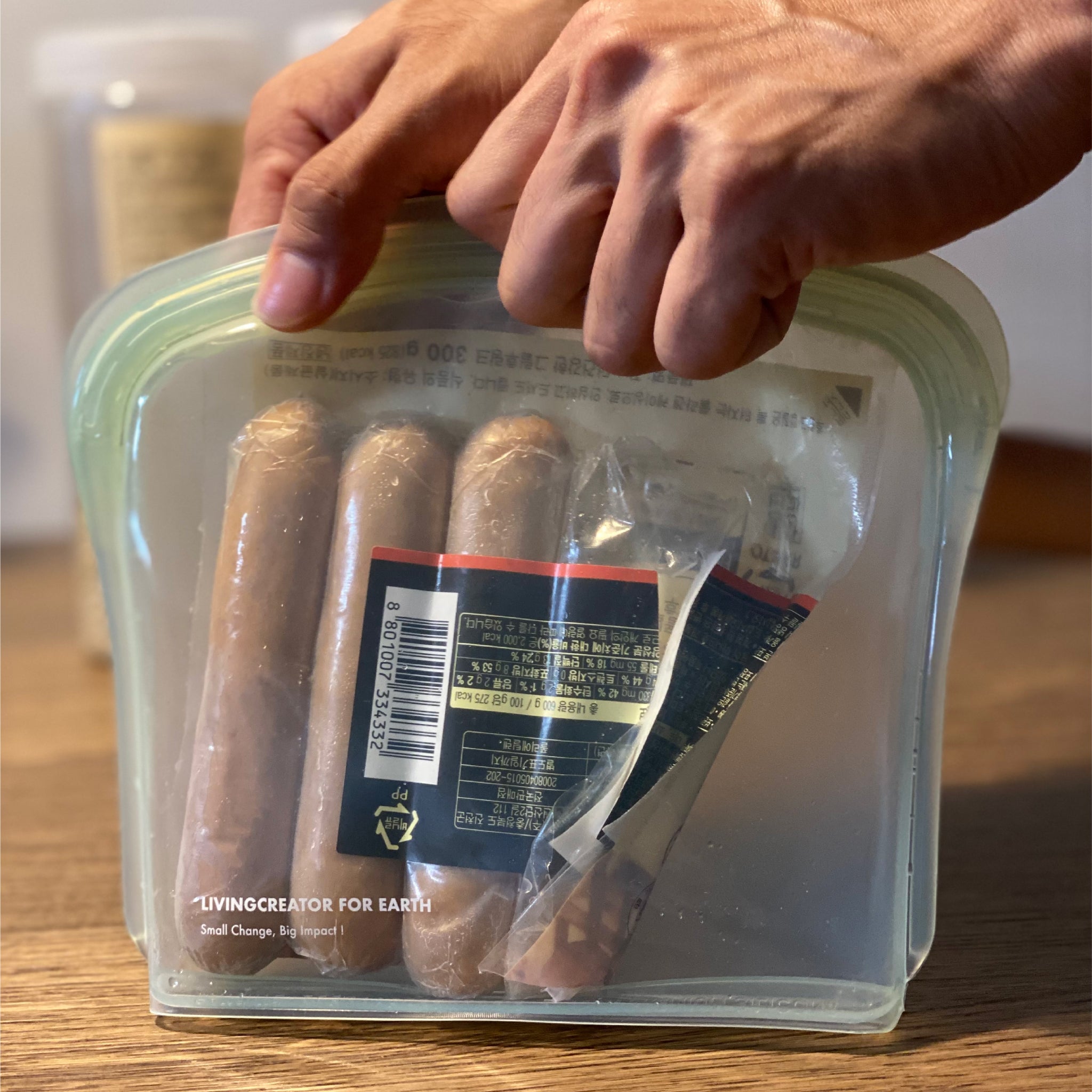 KEEPER BAG: Reusable Silicone Bags vivid – LIVING CREATOR JP