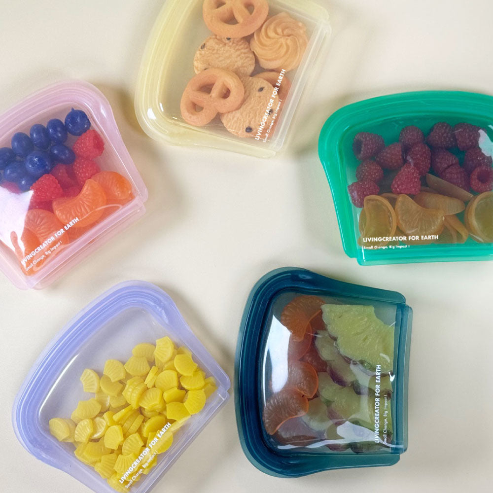 KEEPER BAG: Reusable Silicone Bags neutral – LIVING CREATOR JP