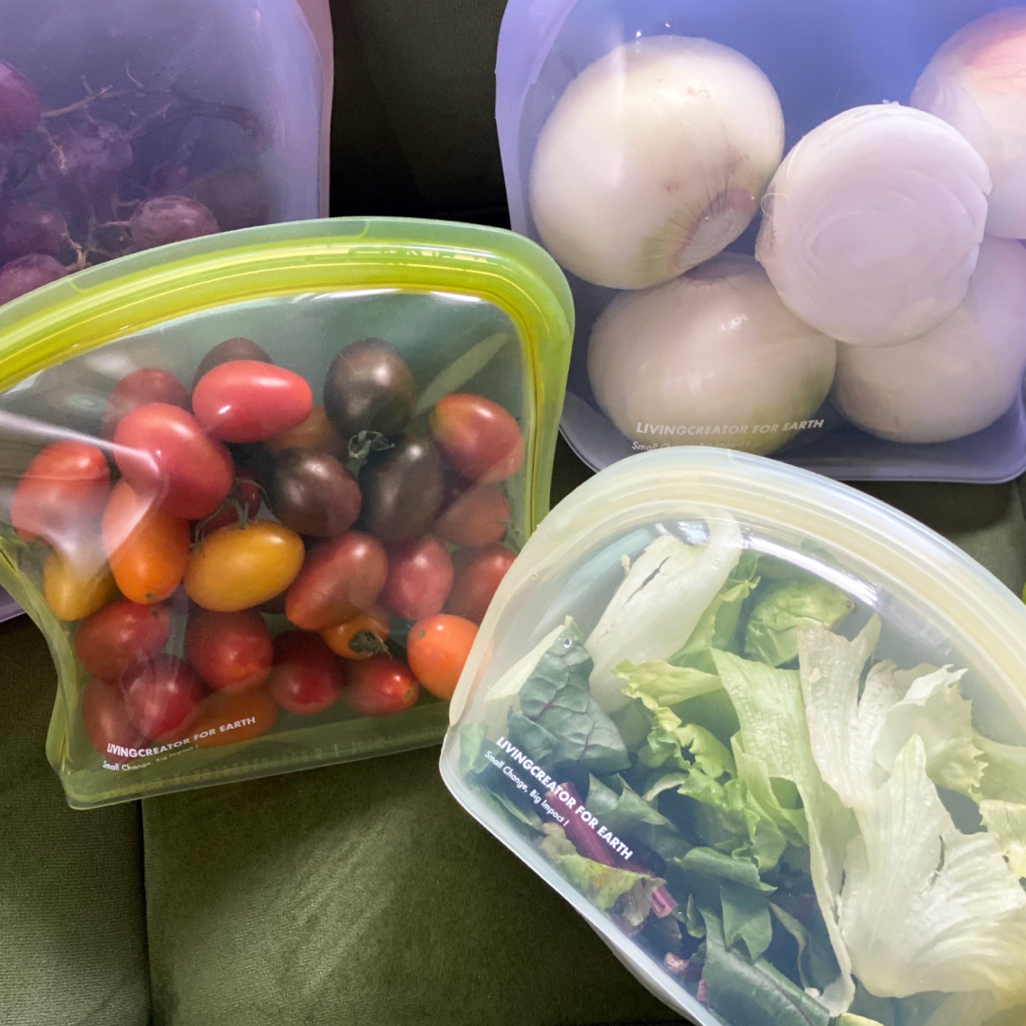 KEEPER BAG: Reusable Silicone Bags vivid – LIVING CREATOR JP