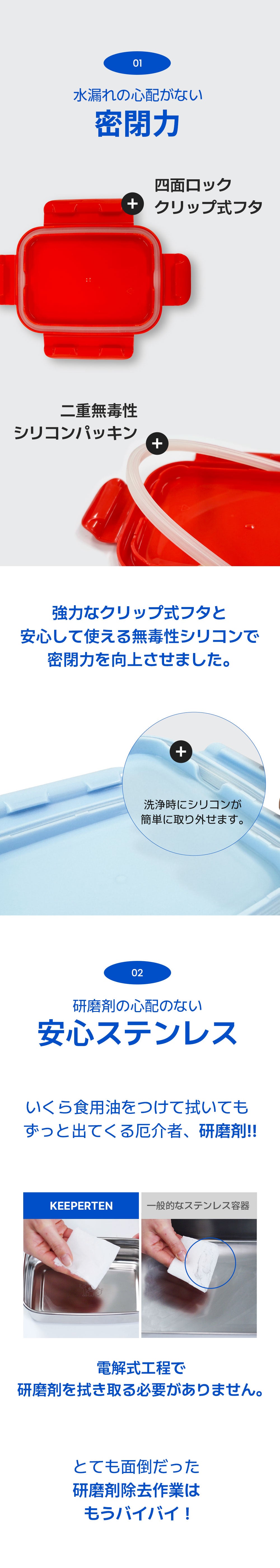KEEPER TEN SPLIT 560ml Indigo – LIVING CREATOR JP