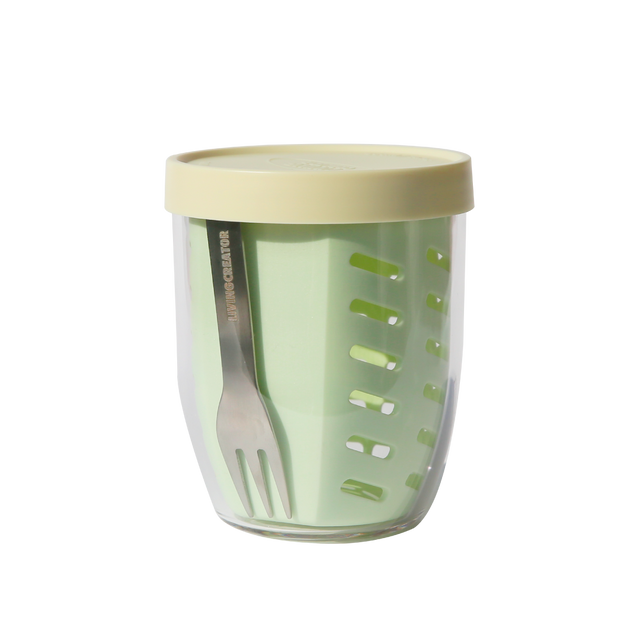 KEEPER POT IVORY/WINTER GREEN